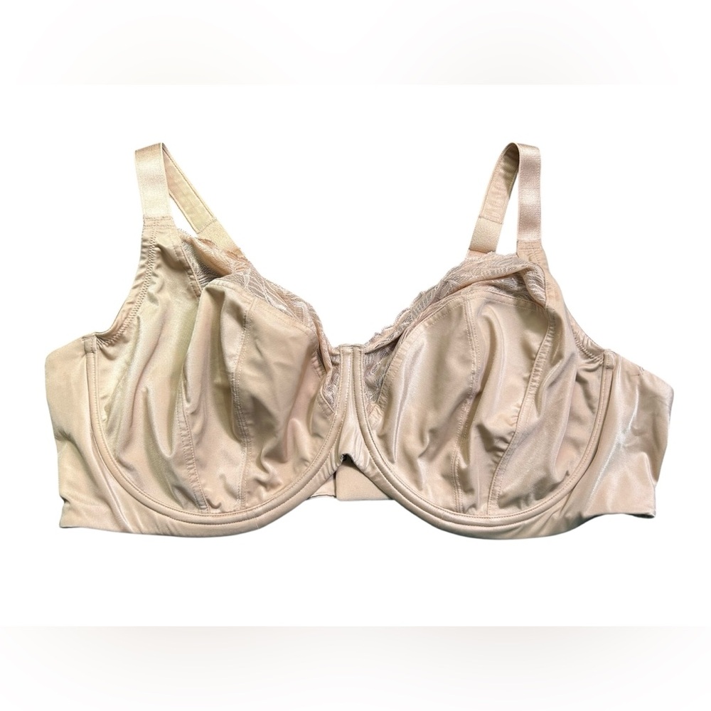 GEMSIL INTIMATES tan unpadded full bust 44DD underwire bra NWOT